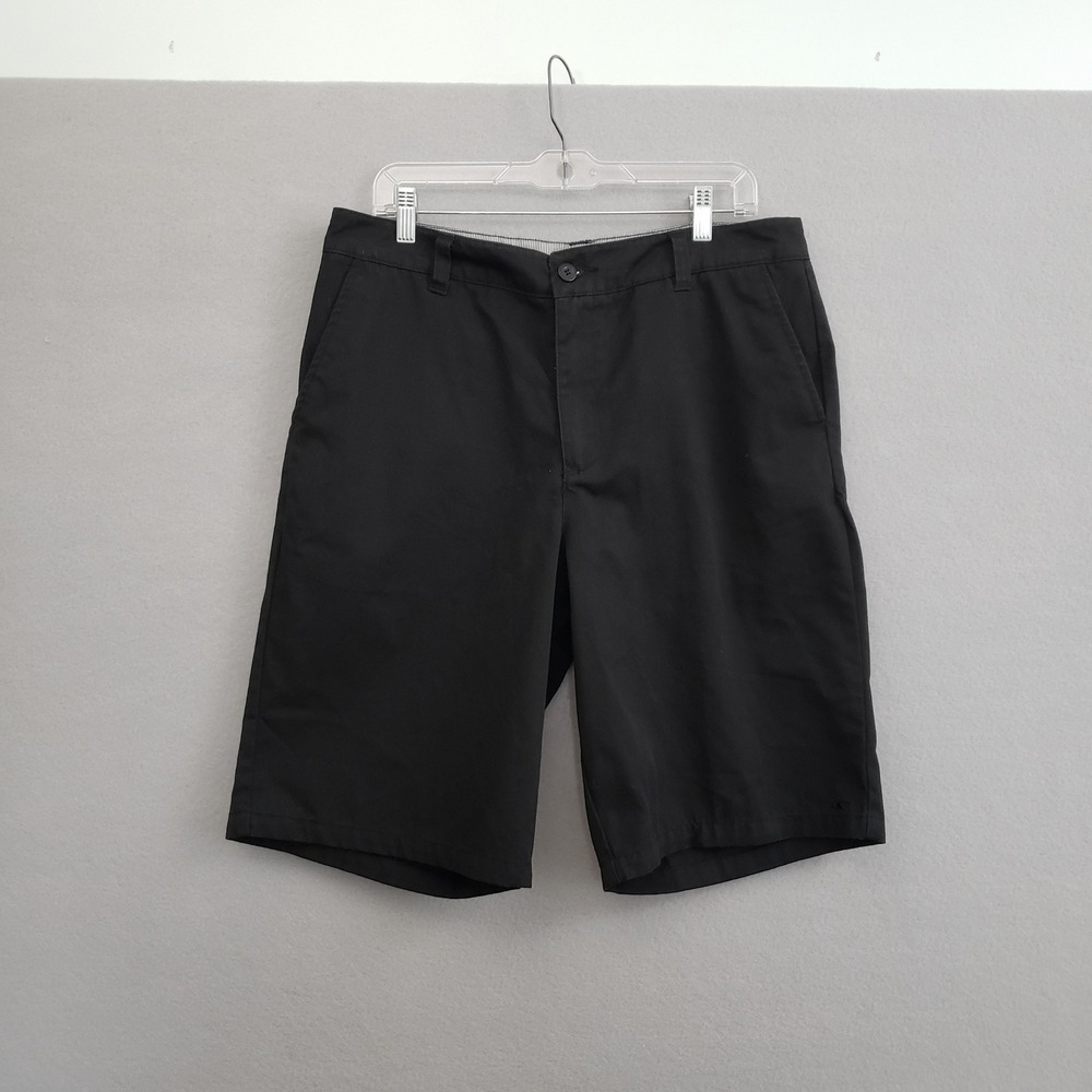 ONeill Mens Black Hybrid Chino Shorts Size 34 Style 11108400 Surf Skate Casual